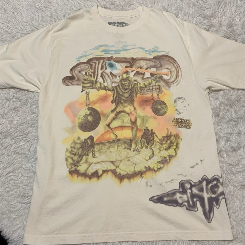 Travis Scott Utopia Circus Maximus Large T-Shirt Tour